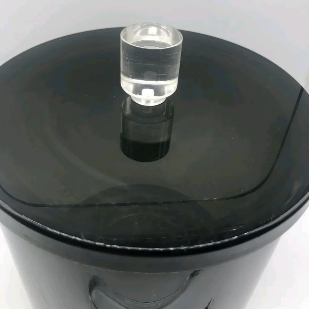 Vintage 1960's MCM Insulated 3 Piece Lucite Ice Bucket by Styson Art Products